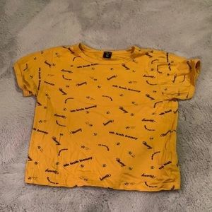 uhuh honeybee crop top